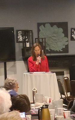 Barbara Guenette Speaking at Codington County Lincoln Day Dinner